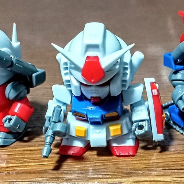 ガンダムV作戦ビスケット3体