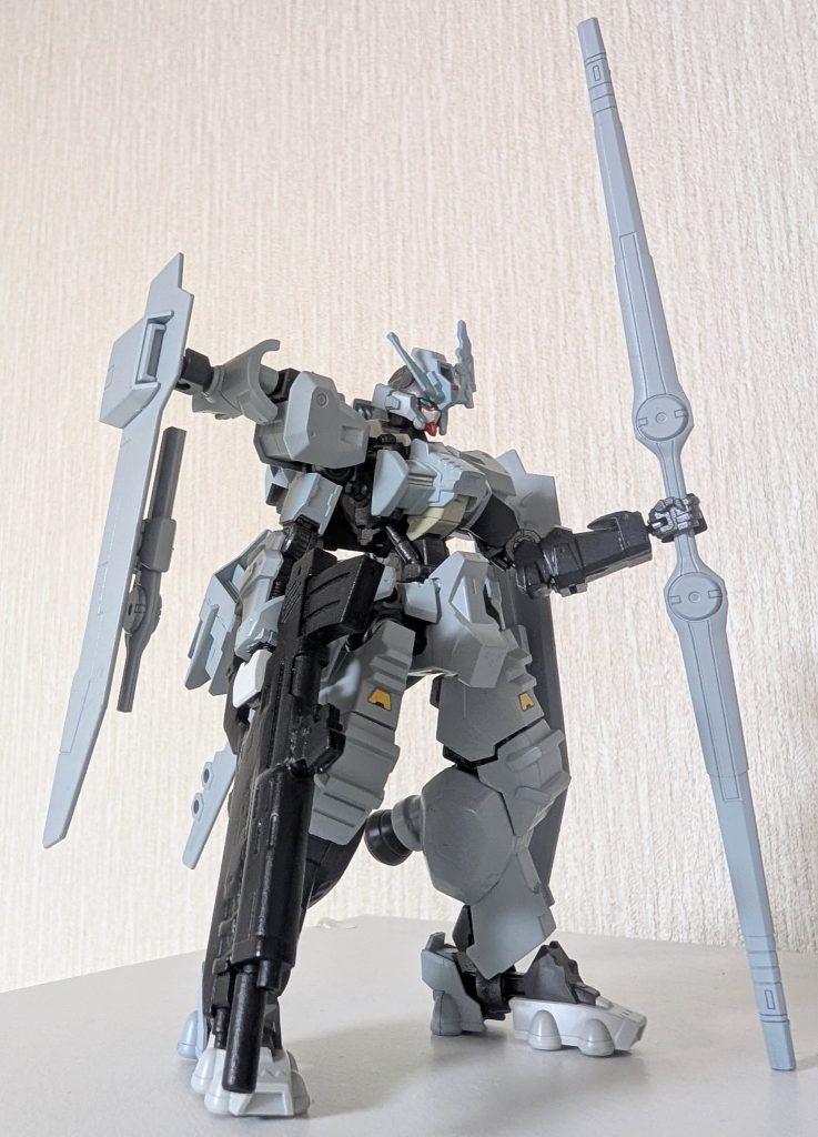 Gレコのモンテーロのパーツを使用して空戦用に仕立てています。