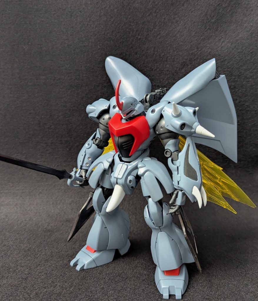 メインカラーはガイアノーツのボトムズカラー（フォグブルー）です