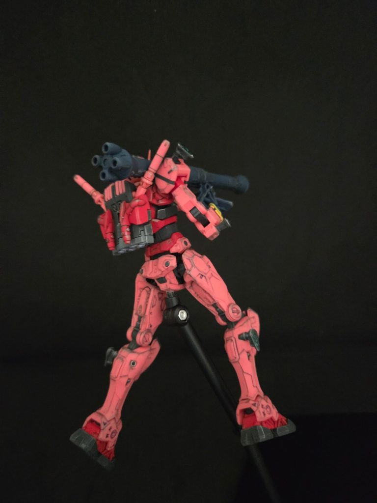 敬礼後射撃