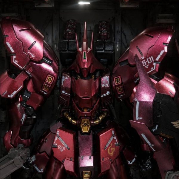 RGサザビー　メタリック塗装