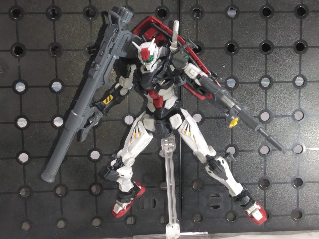 フル装備状態。
