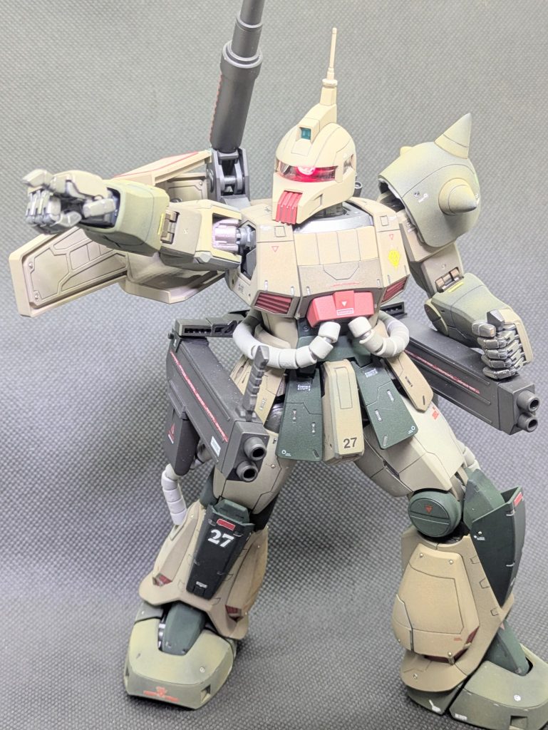 こちらは「お前らは向こうを頼む！」みたく指揮官的な😅せっかくの可動指なので👍️
