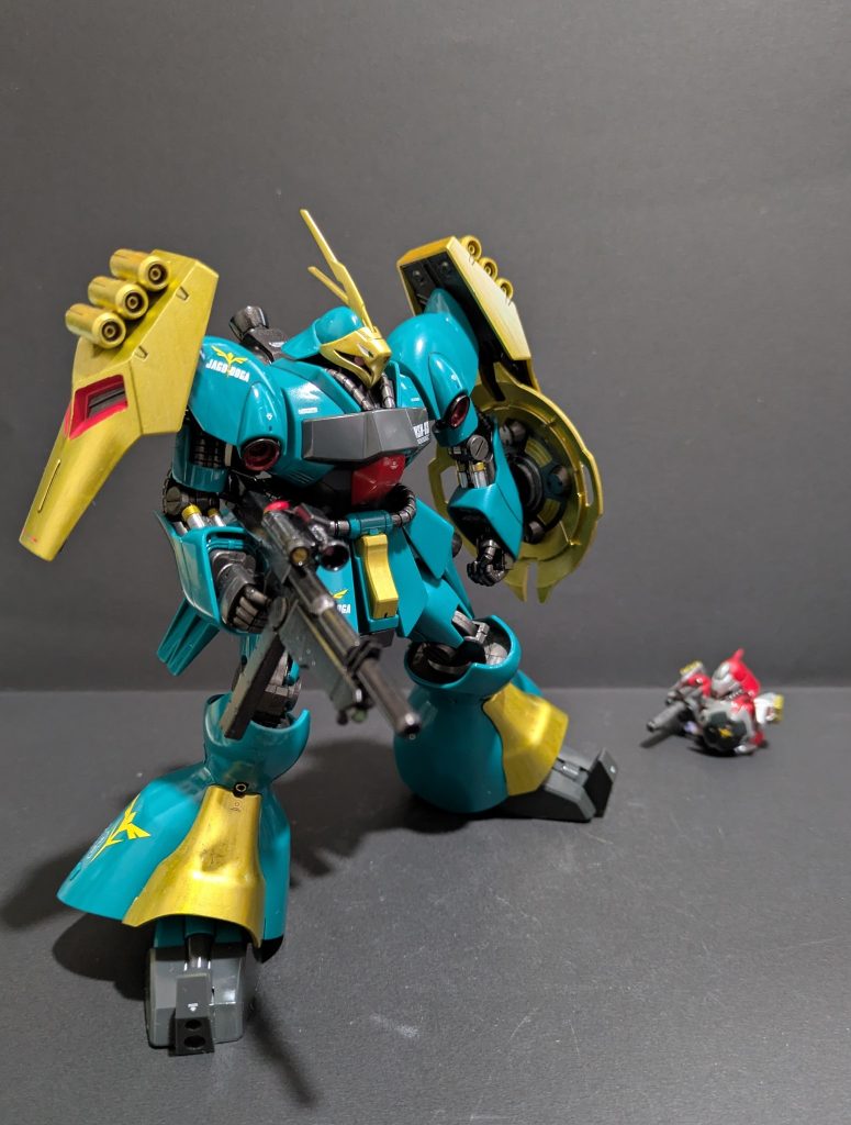 クェス機とのツーショット⁉️