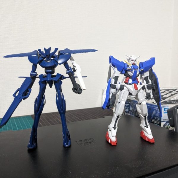 エクシアvsAEUイナクトカスタム