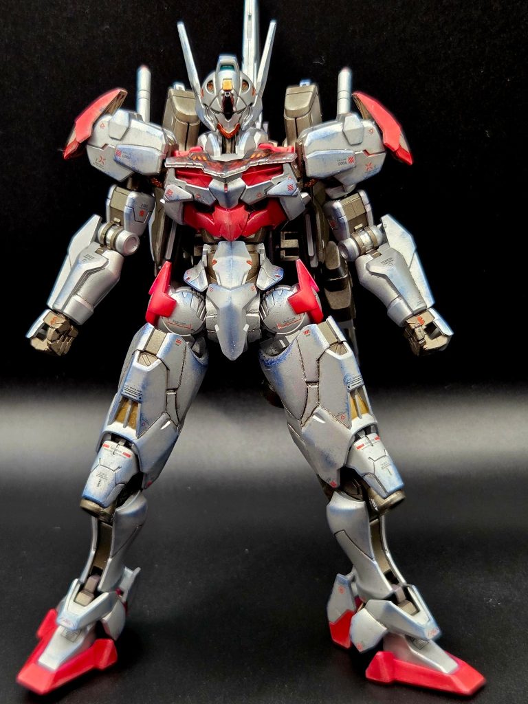 HG 1/144　ガンダム・ルブリスをオリジナルカラーで塗装–2枚目/制作者：カタオカ　アツシ