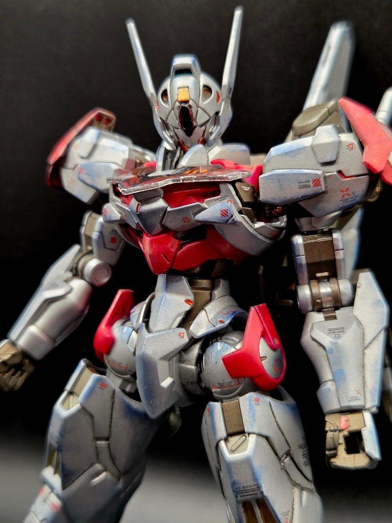 HG 1/144　ガンダム・ルブリスをオリジナルカラーで塗装–4枚目/制作者：カタオカ　アツシ