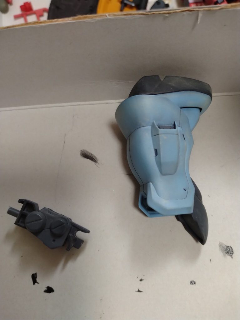 膝関節の後ハメ加工です。普通にハの字切欠きにすれば良かったのになぜこの様にしたのか当時の自分に聞いてみたいです。