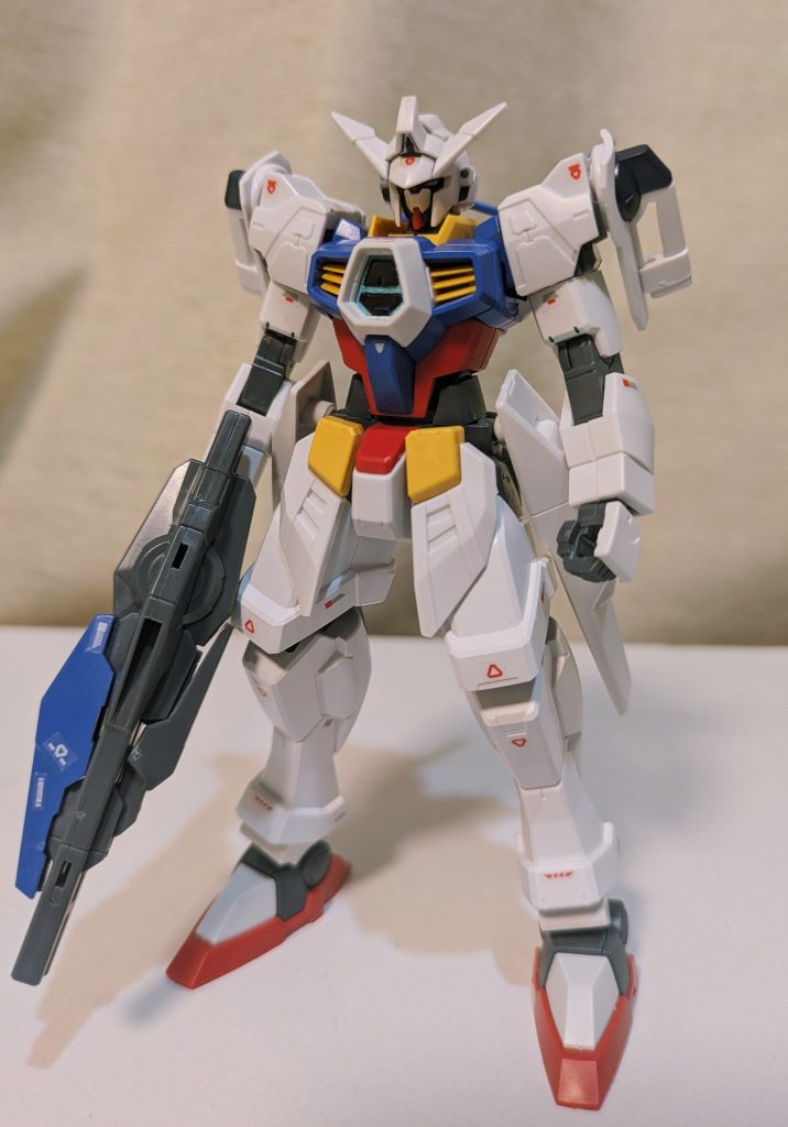 ーーーーーーーーーーーーーーーーーーーーーーーーーーガンダムNEXTAGE &nbsp;ノーマルガンダムAGE-1ノーマルをベースにミキシングビルドされた機体。原型機に比べ推力と機動性がよりブラッシュアップされ、各部装甲が総見直しされた。既存のAGEウェアの換装ギミックもそのまま残されており、状況に応じた戦闘が可能である。武装紹介･ビームブレイド×2 &nbsp;･ドッズマグナム &nbsp;･頭部ビームバルカン