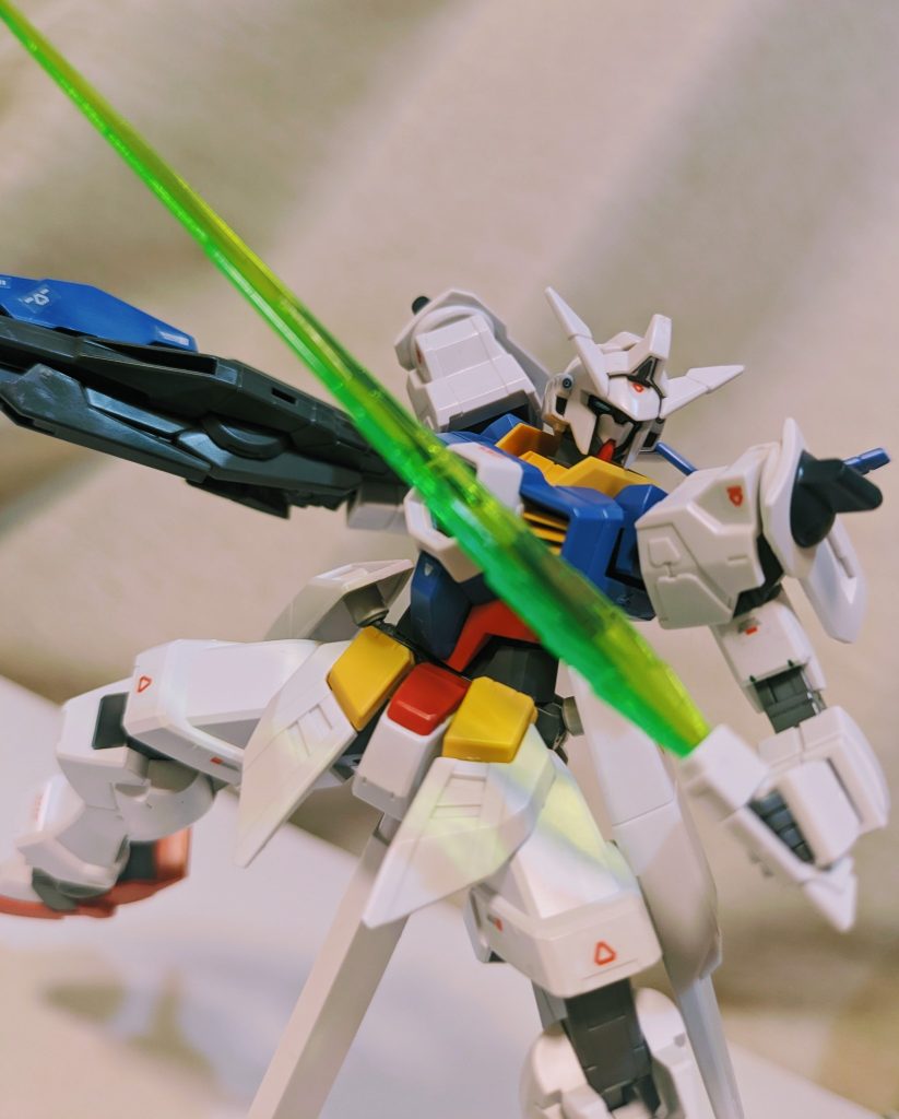 斬り掛かるネクステイジ！本当に基本の武装しかありませんが、シンプルイズベストとも言いますので一旦このくらいで👍