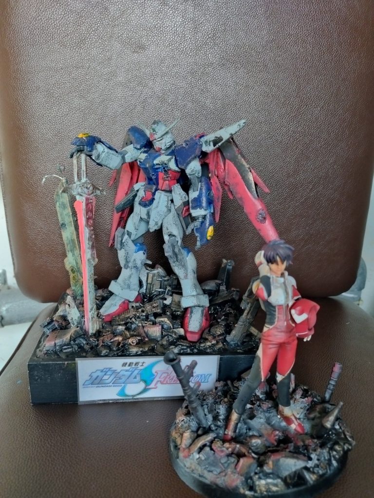 旧キットリメイク　デスティニーガンダム　spec2–6枚目/制作者：Hw