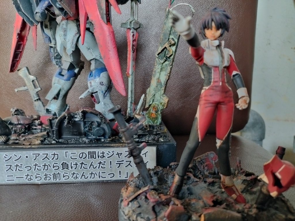 旧キットリメイク　デスティニーガンダム　spec2–5枚目/制作者：Hw