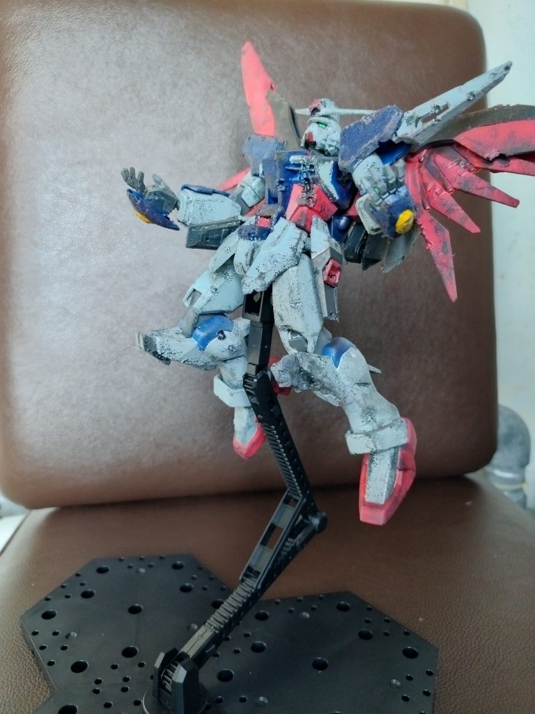 旧キットリメイク　デスティニーガンダム　spec2–2枚目/制作者：Hw