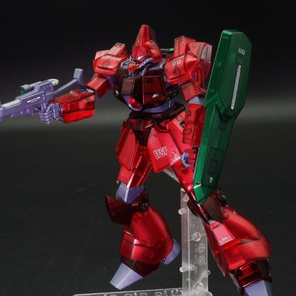 HGUC 1/144 ガルバルディ（クリアカラー）　メカニカルコアメッキ風塗装
