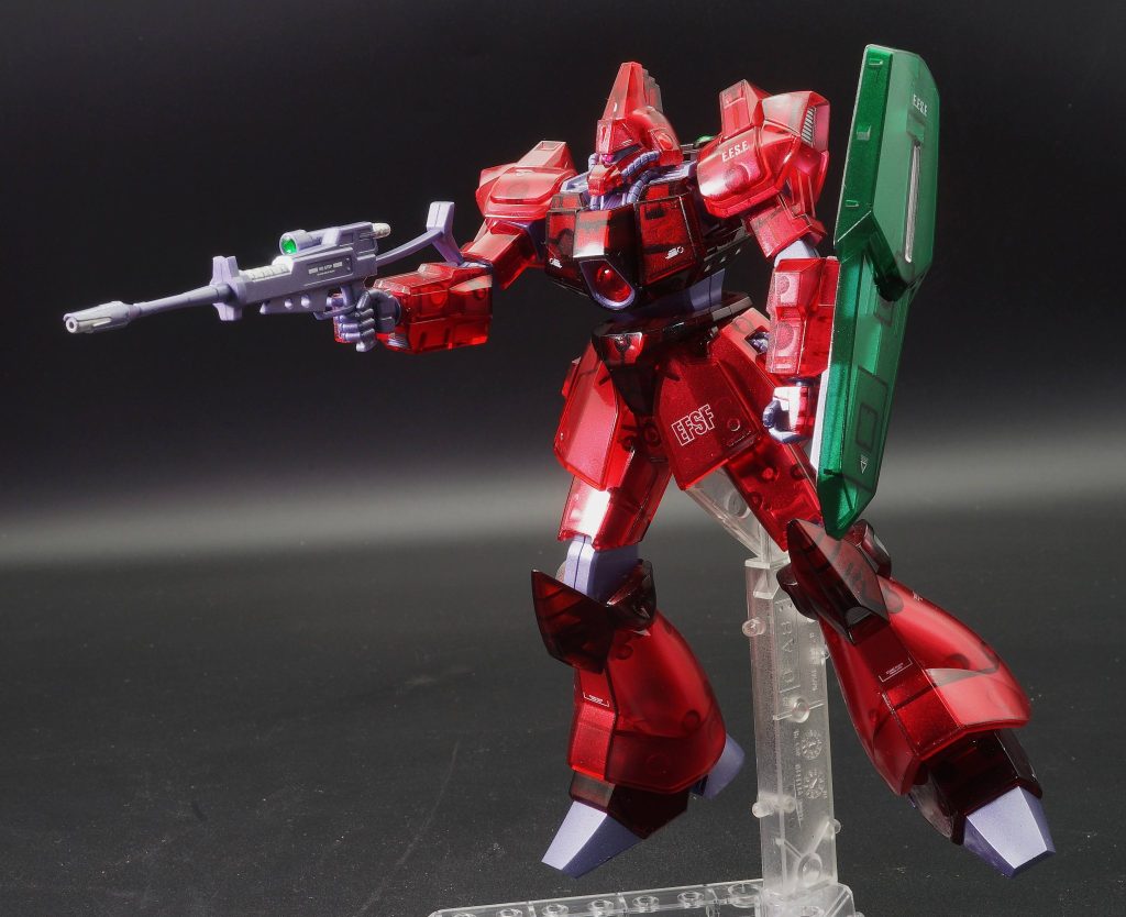 HGUC 1/144 ガルバルディ（クリアカラー）　メカニカルコアメッキ風塗装–3枚目/制作者：あるむ