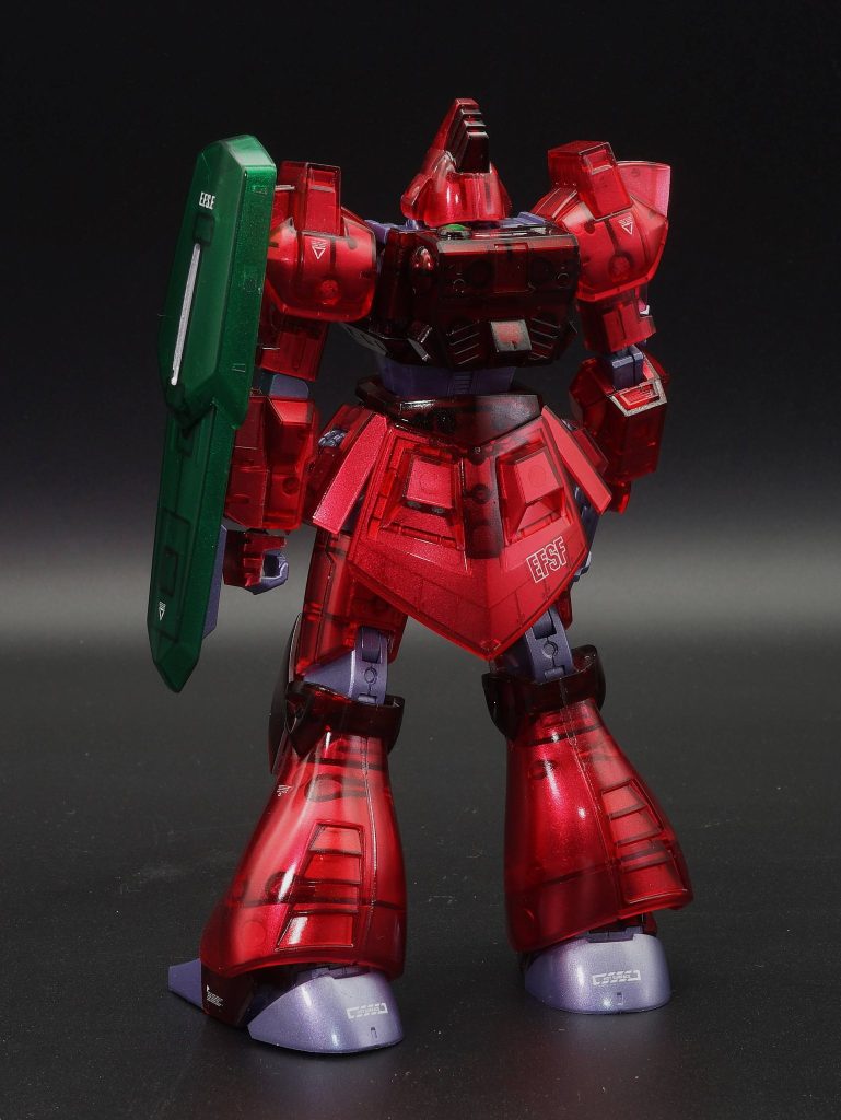 HGUC 1/144 ガルバルディ（クリアカラー）　メカニカルコアメッキ風塗装–4枚目/制作者：あるむ