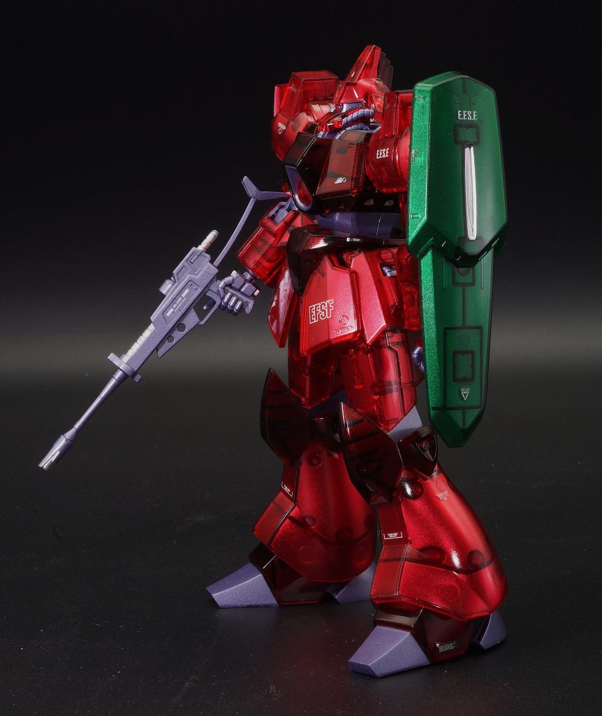 HGUC 1/144 ガルバルディ（クリアカラー）　メカニカルコアメッキ風塗装–3枚目/制作者：あるむ