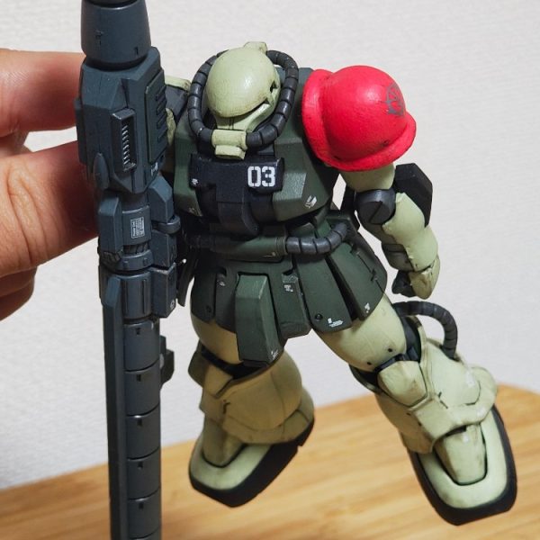 アトミックバズーカ装備　f2ザク(リペイント)