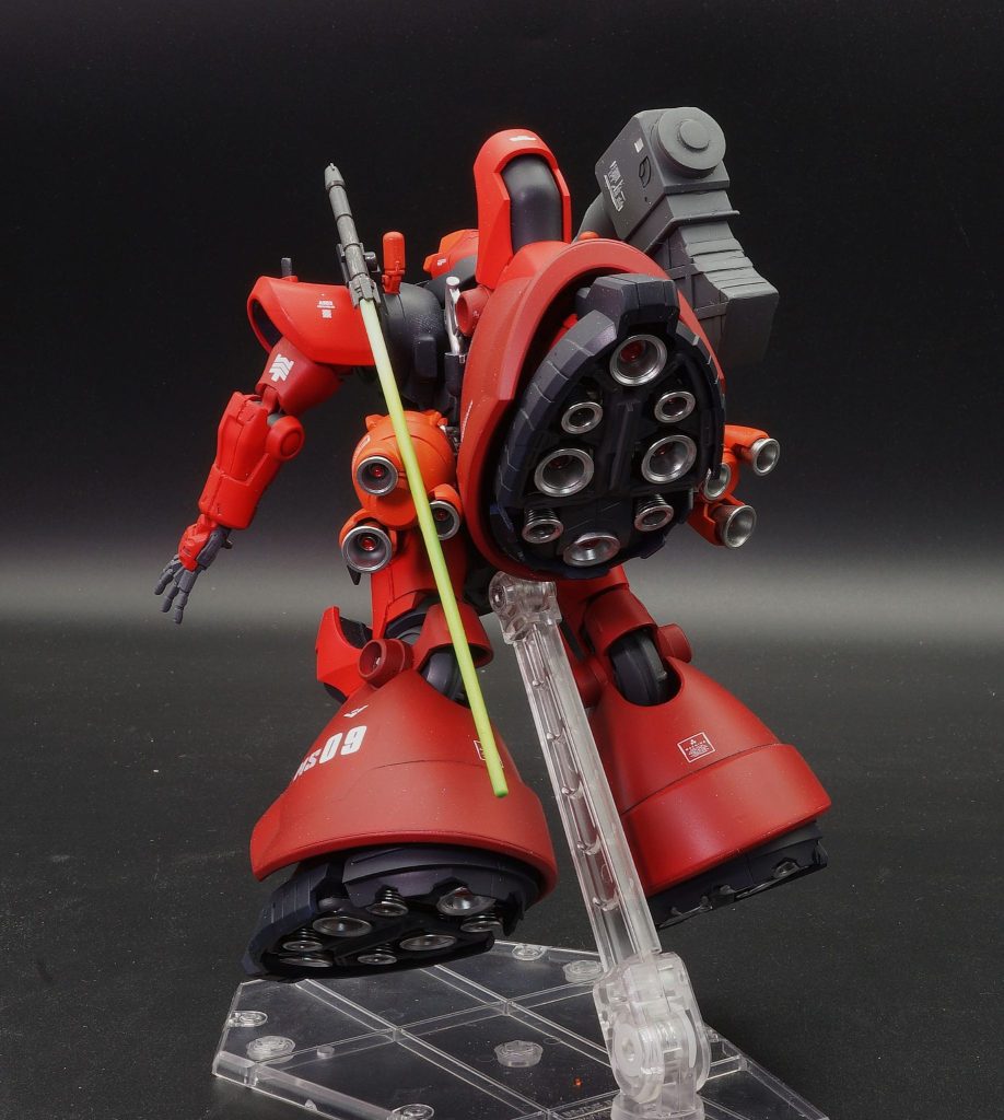 HG 1/144 リック・ドム ガイア機/オルテガ機(GQ)　全塗装–4枚目/制作者：あるむ