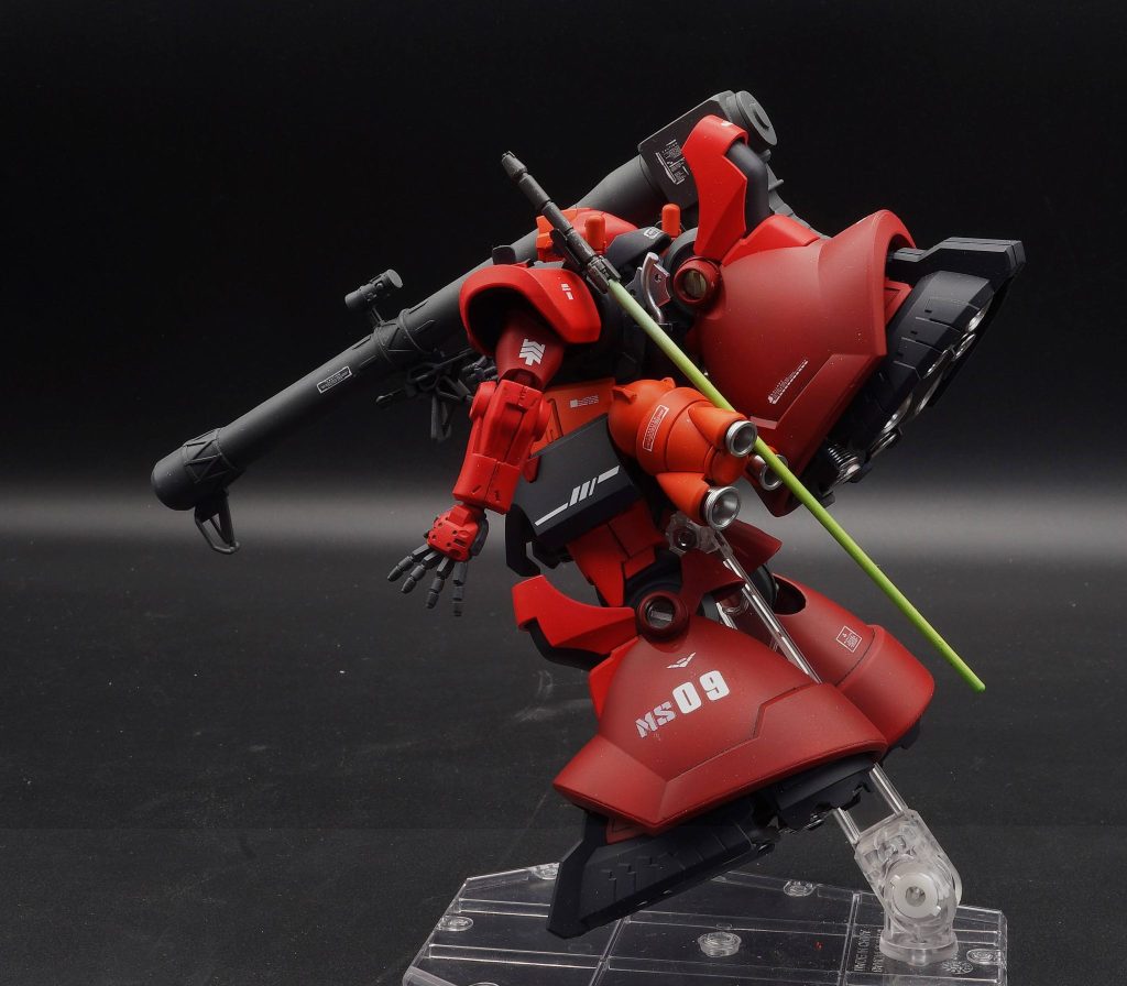 HG 1/144 リック・ドム ガイア機/オルテガ機(GQ)　全塗装–3枚目/制作者：あるむ