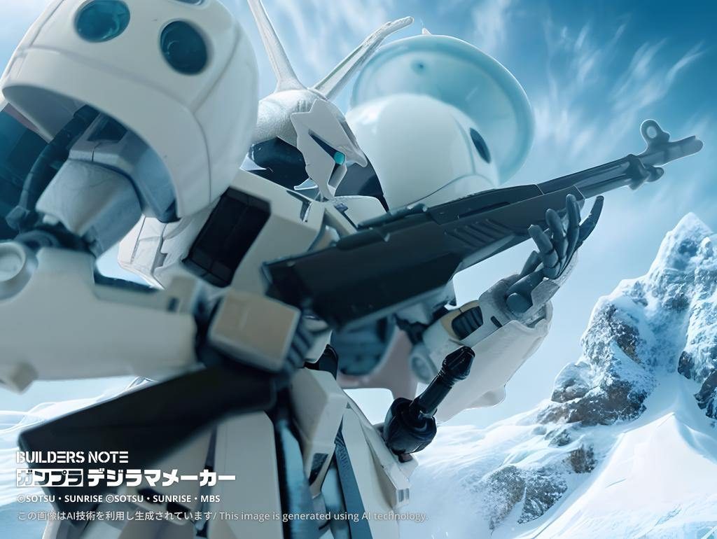 白い狙撃手　アルス・ジャジャ　スノーマン
