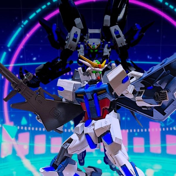 極限進化の青い炎（ブルーフレア）エクストリームガンダム・エルデ