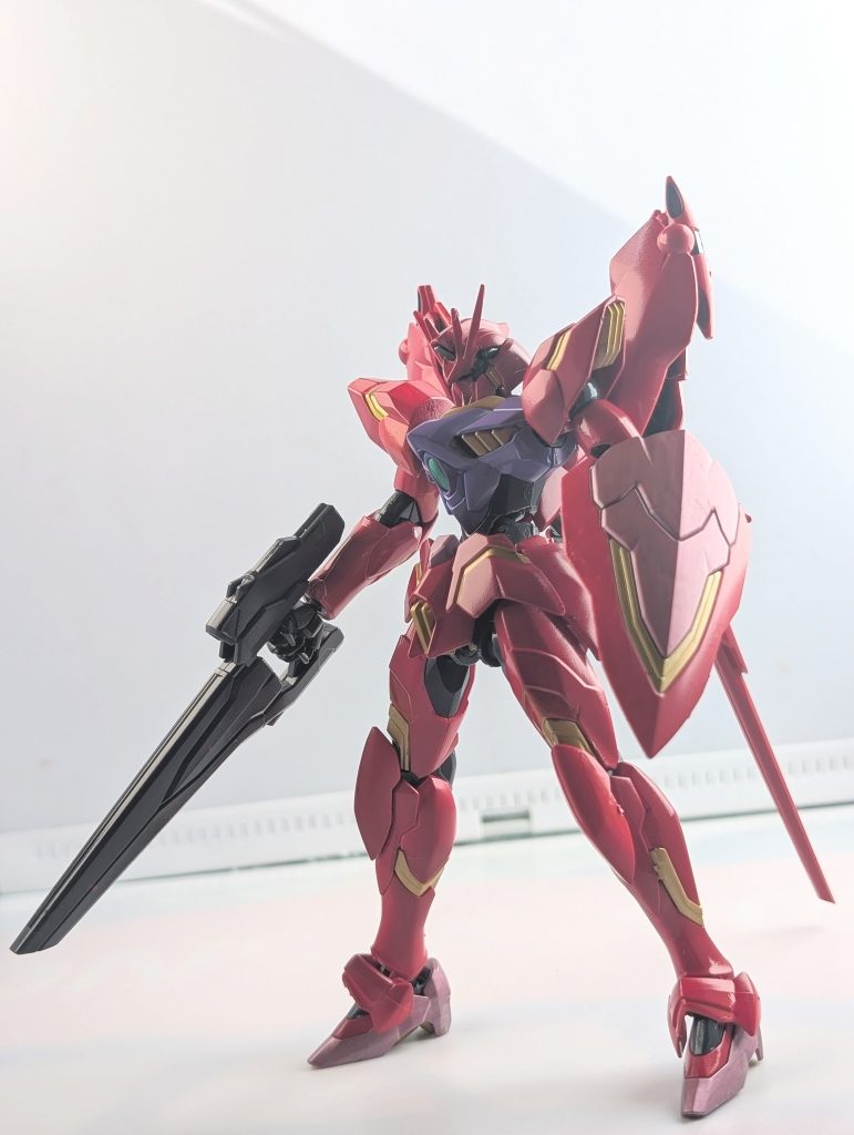 そしてガンダムレギルスお腹やらにボールデンアームアームズ仕込でいるよ、それ以外は普通に塗装して組み上げただけ