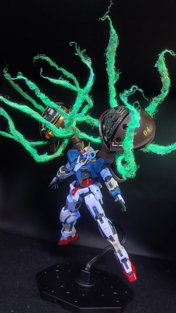 最後までご覧いただきありがとうございました。エクシアｯｶﾞｲリペアを作ったときには、すでに構想はありましたが、ようやくカタチになりました…(zaku-kao4)ミキシングって大変だぁ。普段から投稿されてる方々、改めて尊敬します！(zaku-相変わらずわけのわからん作品ですが、コメントなどいただけると幸いです。(gundam-kao3)