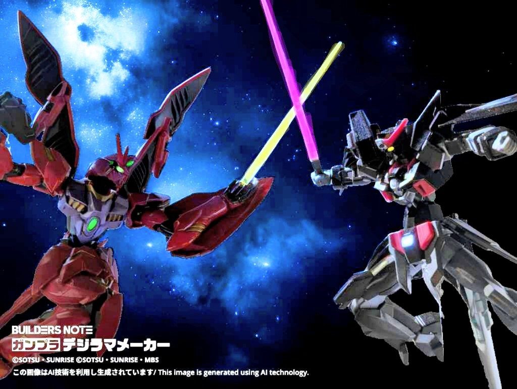 ガンダムAGE-2ダークハウンド&ガンダムレギルス