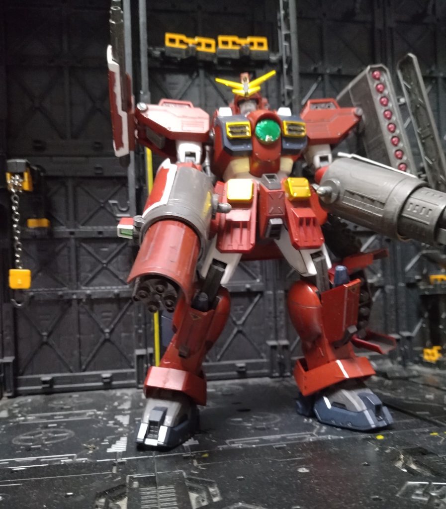 旧キットHG1/100ガンダムレオパルドデストロイ–5枚目/制作者：サト(悟)