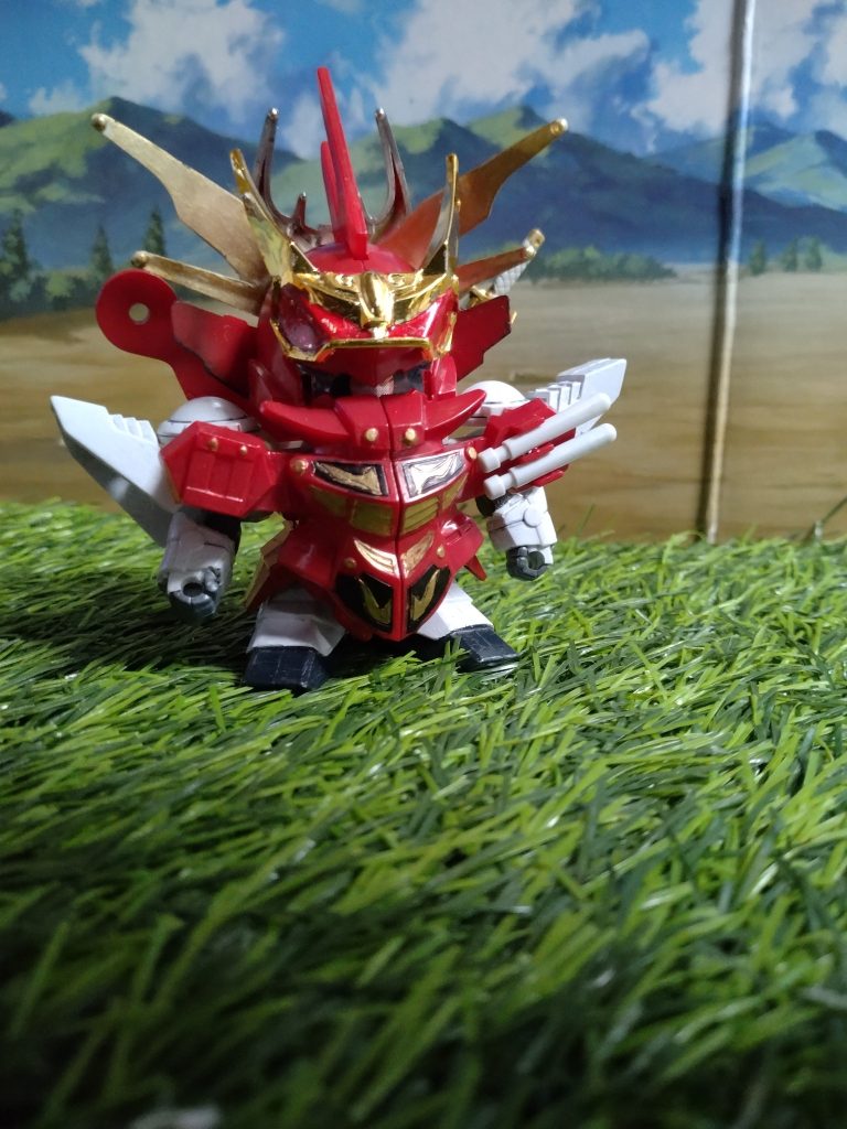 武者牙流紅具(ゲルググ)姿に変装して敵軍に潜入する！