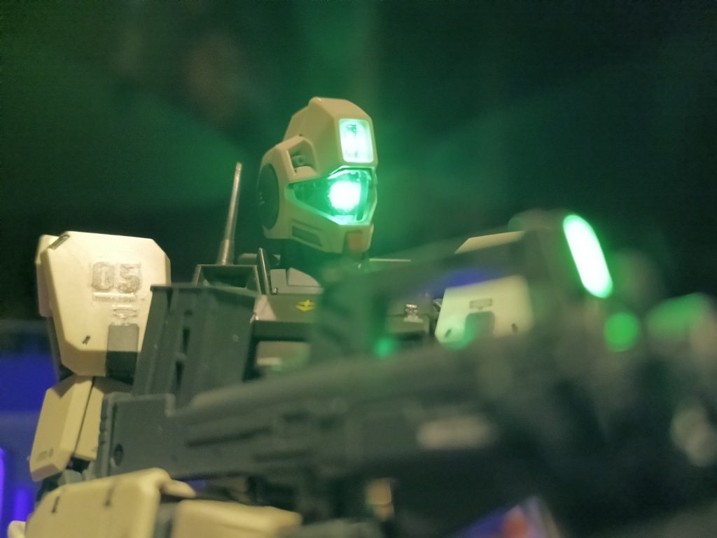 MG ジム•コマンド コロニー戦仕様 LED組込み
