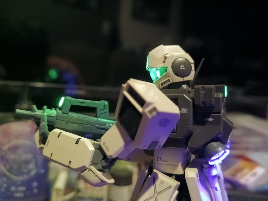 MG ジム•コマンド コロニー戦仕様 LED組込み–8枚目/制作者：福田 義康