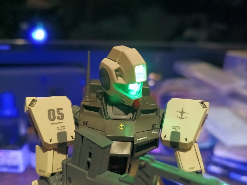 MG ジム•コマンド コロニー戦仕様 LED組込み–6枚目/制作者：福田 義康
