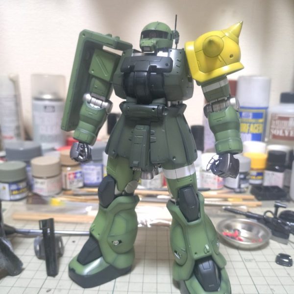 《MGザクF2制作》