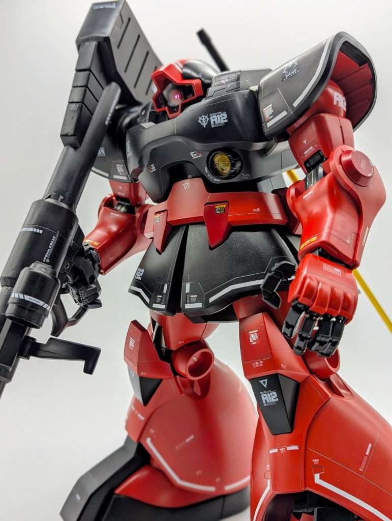 HY2M1/60シャア専用リック・ドム改修完成品–2枚目/制作者：kenshira0123