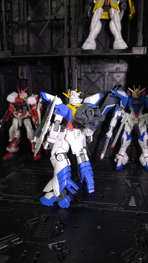 ドレッドノートガンダム 部分塗装前