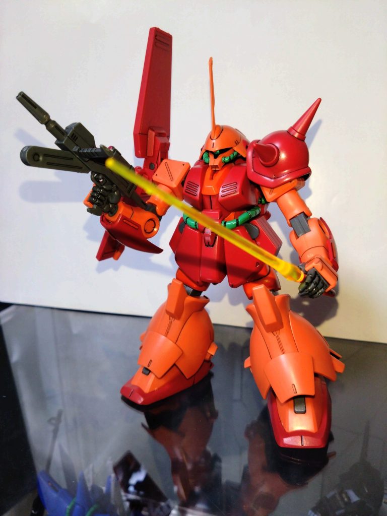 GフレームFA風　HGUC　マラサイ–7枚目/制作者：基本筆塗り部分塗装仕様