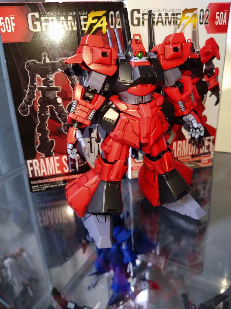 GフレームFA リック・ディアス（クワトロ・バジーナカラー）