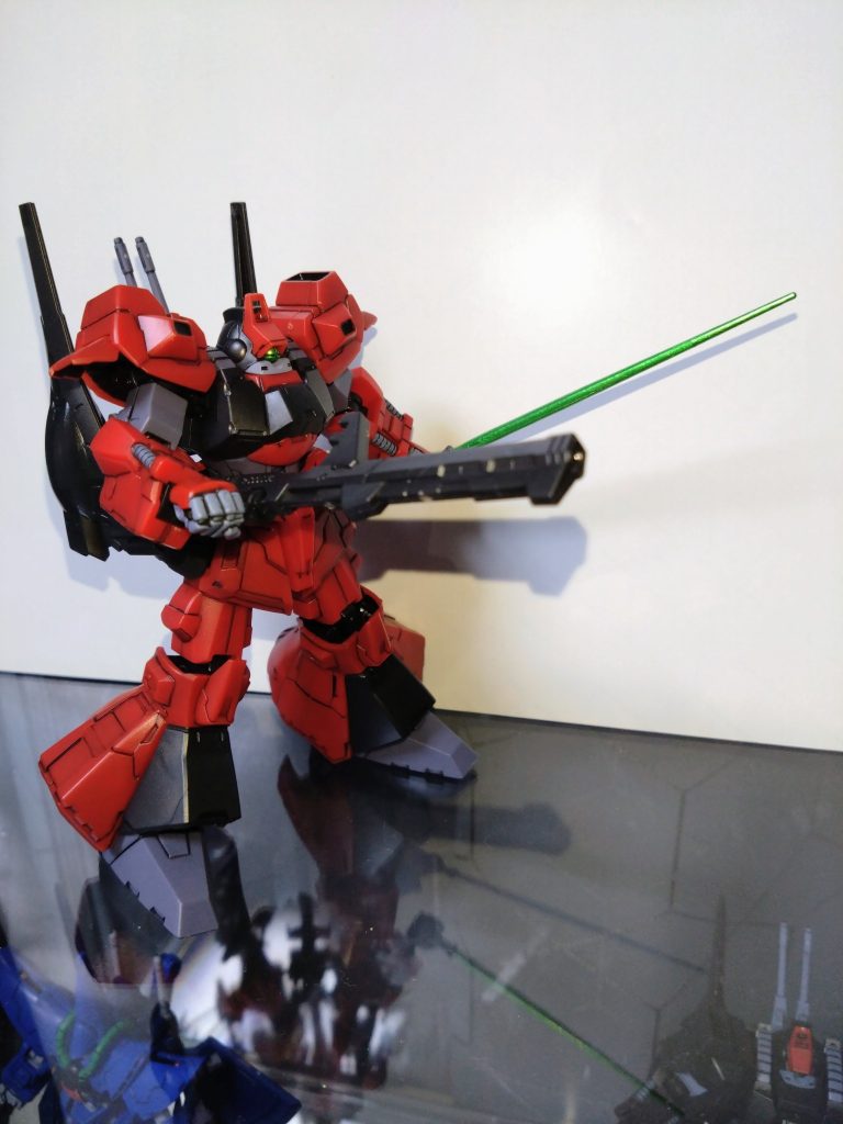 GフレームFA リック・ディアス（クワトロ・バジーナカラー）–9枚目/制作者：基本筆塗り部分塗装仕様