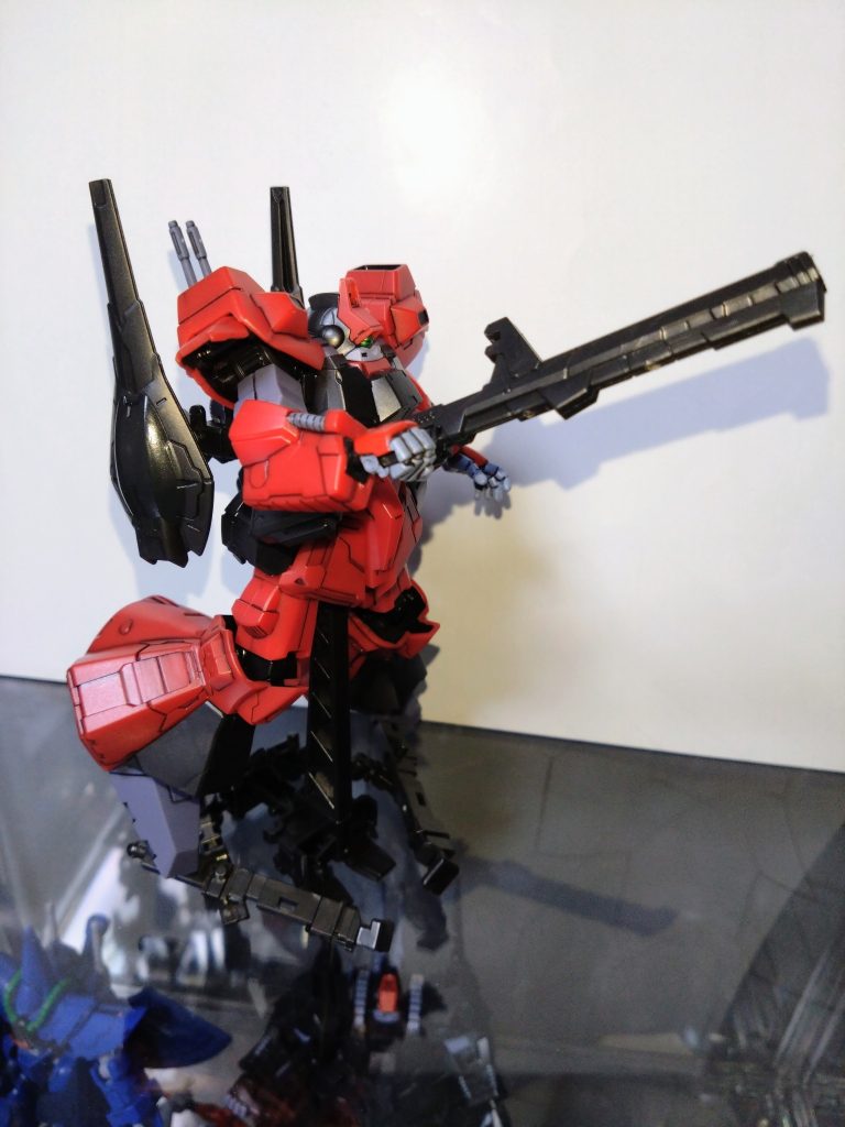 GフレームFA リック・ディアス（クワトロ・バジーナカラー）–2枚目/制作者：基本筆塗り部分塗装仕様