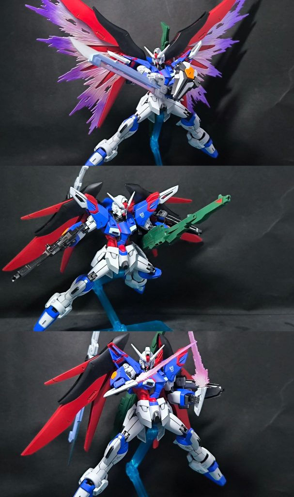 MMI-720 「クラレントビームソード」M2500 「プロメテウス高エネルギー長射程ビーム砲」RQM78 「フラッシュエッジ5 ビームブーメラン」それぞれザフトからの技術供与により、既存の武装の上位種として完成された武装になります