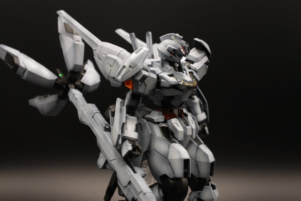 HGガンダムキャリバーン 黒立ち上げ全塗装–4枚目/制作者：悠久