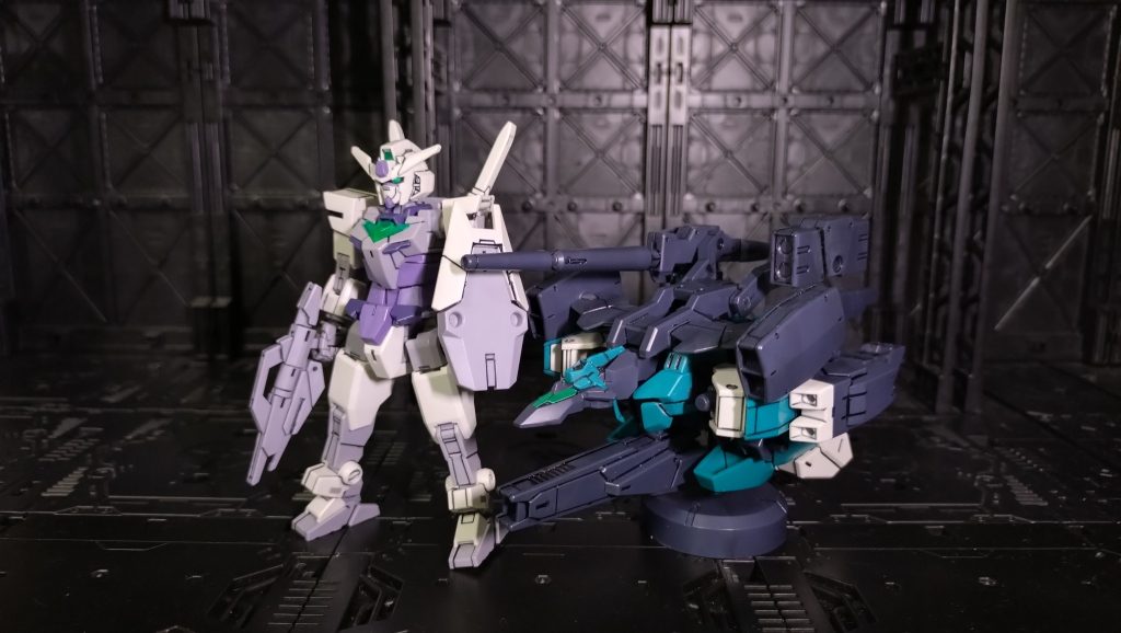 コアガンダム(G-3カラー)とヴィーナスアーマーとヴィートルーウェポンズ&nbsp;
