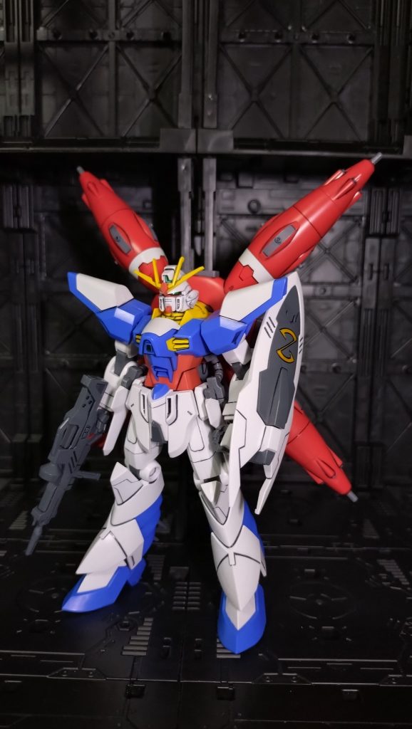 Xアストレイ フロントドラグーンユニット装備するとだいぶ印象が変わるな🤔