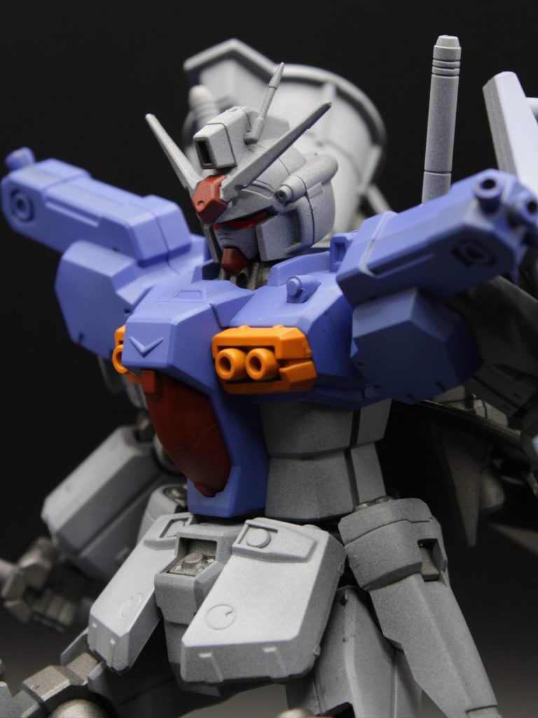HGUC ガンダムGP01Fb ｜ガンメタ下地・金属感塗装–2枚目/制作者：悠久