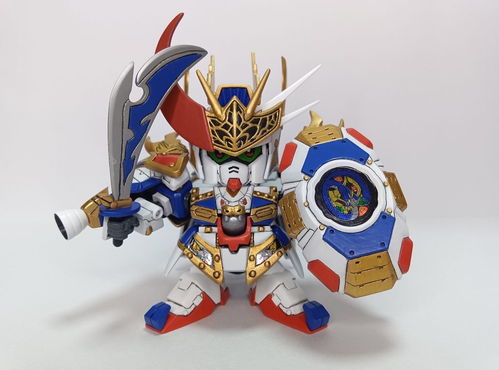 断烈刀　逆鱗の楯「超戦士ガンダム野郎」は自分にとってガンプラの教本で、大福将軍が初登場した回からコミックボンボンの購読を始めました。ガンダム野郎の連載終了後、何回か購入しましたが物足りなくなってボンボンは卒業しました。