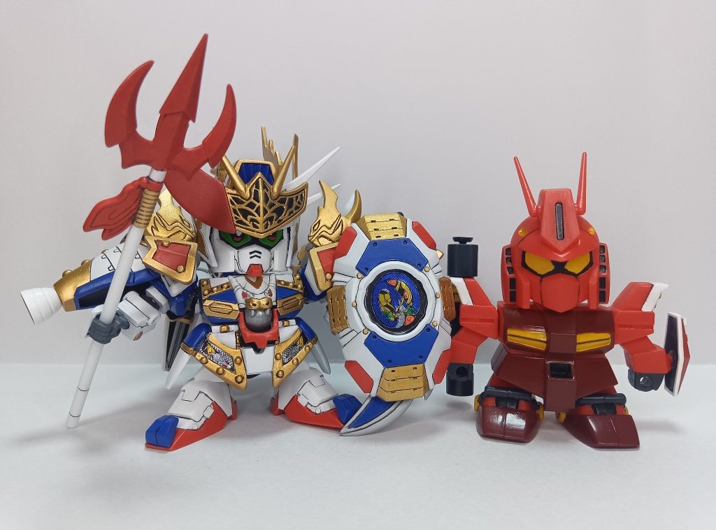 そして、サムネで見切れさせた赤龍頑駄無のパーツを使用したオラザク投稿作と。コレは後日、改めて投稿します。