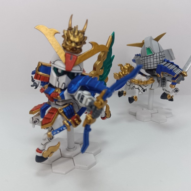 ガンダムスペリオルディファイン　武者精太頑駄無 麒麟児特装　全塗装　完成品 スペリオルディファイン 武者精太頑駄無 麒麟児特装｜れいいちさんの