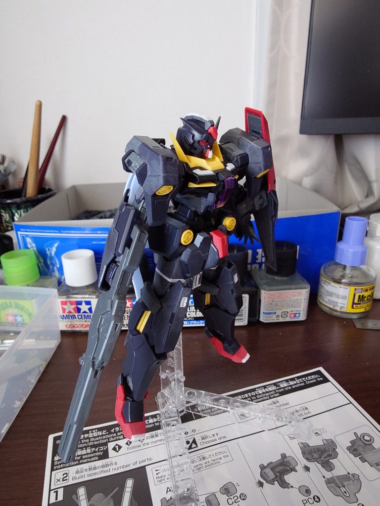 ガンダムプルトーネブラック2nd–3枚目/制作者：ALANE